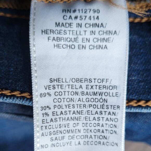 True Religion Medium Wash Pull-on Jeggings - Picture 12 of 14